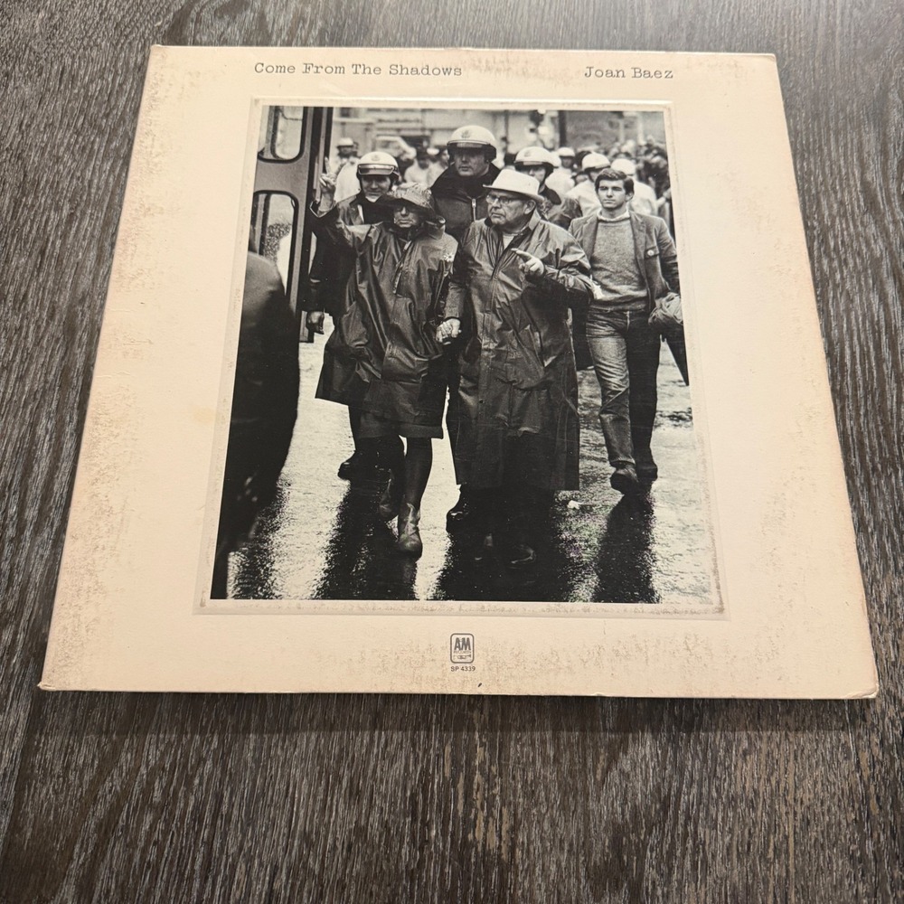 Joan Baez‎ Come From the Shadows LP 1972 A&M SP-4339 Folk Protest 70s Classic